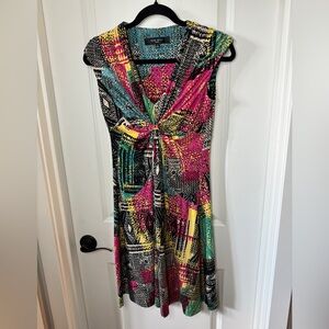 Size 4 Nine West Colorful Dress